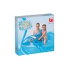 Bestway 41037B Inflatable Pool Float, Transparent Jumbo Whale Ride on