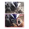 VEISUTOR Front Bumper for Raptor YFM 700 2006-2022, Black Aluminum