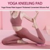 4-Pack Extra Thick Yoga Knee Pads – Non-Slip Foam Support