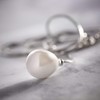 Anthony Vincent Collar Dije Perla Blanca Estilo Mallorca Tamaño 10