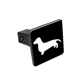 Graphics and More Dachshund - Dog Tow Trailer Hitch Cover Plug Insert 2"