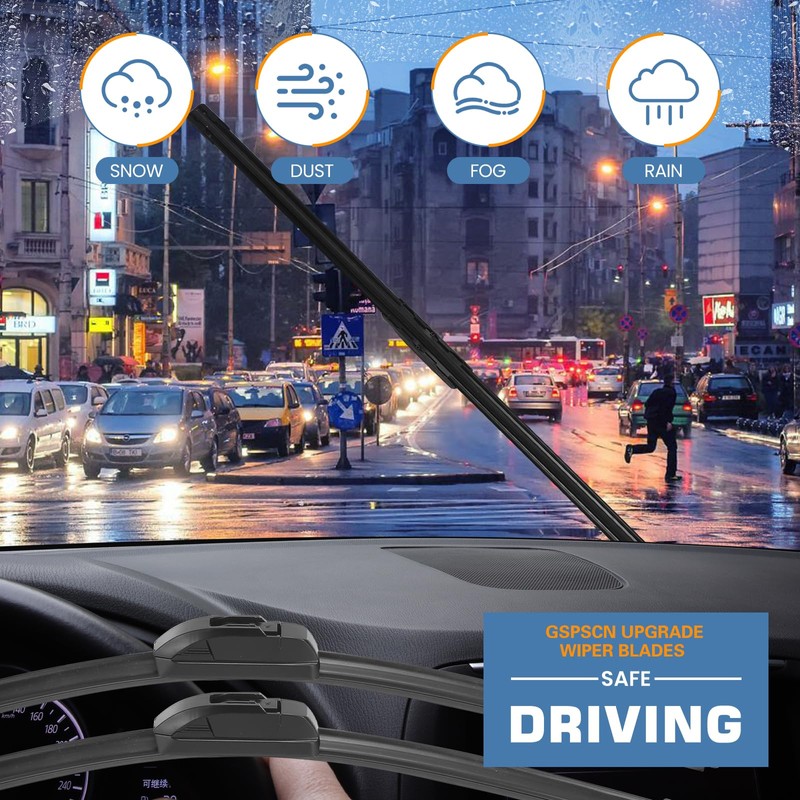 GSPSCN 3 Wipers Replacement for Buick Enclave 2011 2010 2009