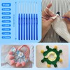 BCMRUN Crochet Kits for Beginners Adults,Crochet Hooks Set Includes Ergonomic