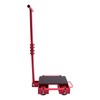 DYNAMI Machinery Skate Dolly, Load 6T/13228lbs Heavy Duty Machinery Mover