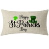 ITFRO Irish Blessing Happy St Patricks Day Shamrocks Clovers Lumbar