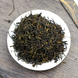 FullChea - Golden Monkey Tea 250g - Chinese Black Tea Loose Leaf - Fujian Tea Red with Gold Tips
