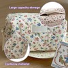 1-Piece Floral Printed Bag, Women's Storage Bag, Cute Make Up
