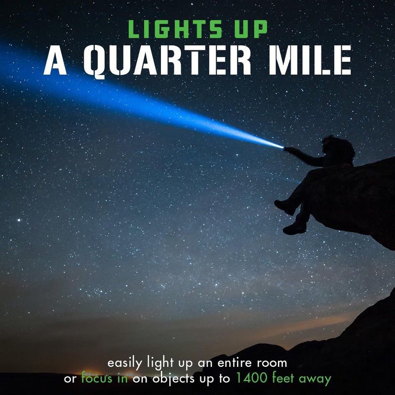 Kodiak Kolossus 2500 Lumen Tactical Grade Flashlight