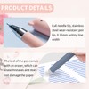 8 Pcs Erasable Pens, Erasable Rub Out Pens 0.5mm Erasable