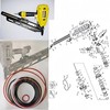 Generic D51844 Maintenance O-Ring Universal Frame Nail Rebuild Kit Compatible