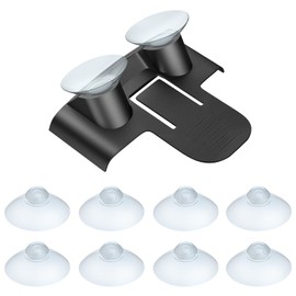 xsaaczm Ramtech Car Windshield Suction Cup Mount Holder Compatible with Valentine One V1 Gen1 Radar Laser Detector,WMV1K(1 Cradle,10 Suction Cups)