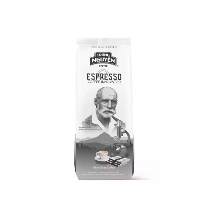 Trung Nguyen Espresso Whole Bean Coffee Innovator 17.6oz (500g) High