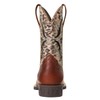 Ariat Unisex-Child Koel VentTEK Western Boot Spiced Cider/Metallic Leopard 8