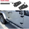 for Jeep Door Hinges Wrangler JK Inner & Outer Door