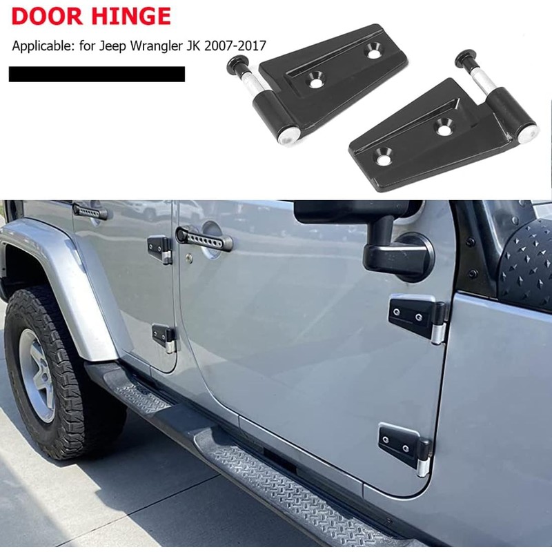for Jeep Door Hinges Wrangler JK Inner & Outer Door