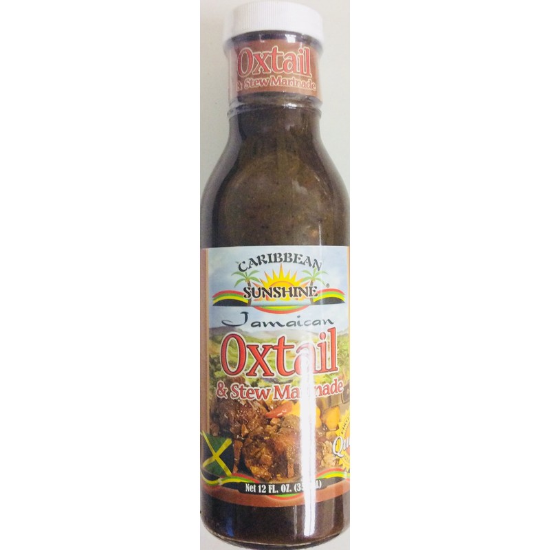 Caribbean Sunshine Jamaican Oxtail and Stew Marinade 12 Fl Oz