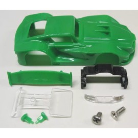 JAG Hobbies Augoran HO Scale Slot Car Body Kit for the TR-3 Chassis - Green