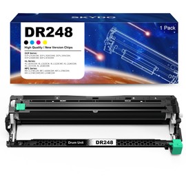 Skydo DR248CL Drum Compatible with Brother DR248 DR-248CL Drum Unit for Brother HL-L3240CDW MFC-L3740CDWE MFC-L3760CDW DCP-L3560CDW DCP-L3520CDWE DCP-L3555CDW HL-L3220CW HL-L3220CW HL-L32220CL 0CWE HL-L3215CW