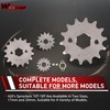WOOSTAR Motorcycle 420-14T Front Sprocket 20mm Replacement for 50cc 70cc
