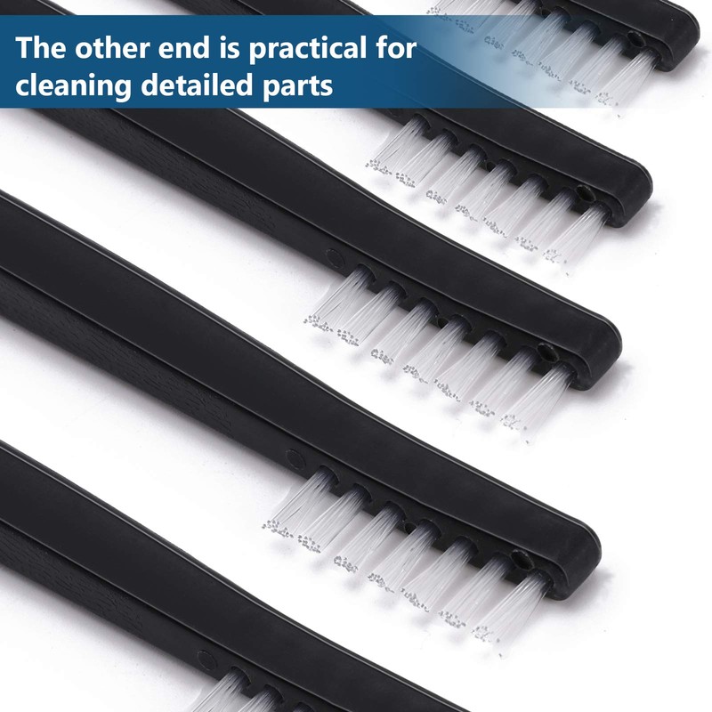 Accmor Scratch Brush Set for Gun Cleaning, All Purpose Nylon