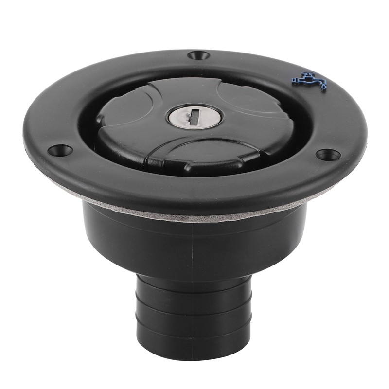 Gravity Freshwater Inlet Lockable Leakproof Water Filler Cap with 2