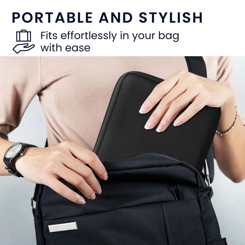 kwmobile Fabric Case Compatible with 6.8-7 Inch eReader Case -