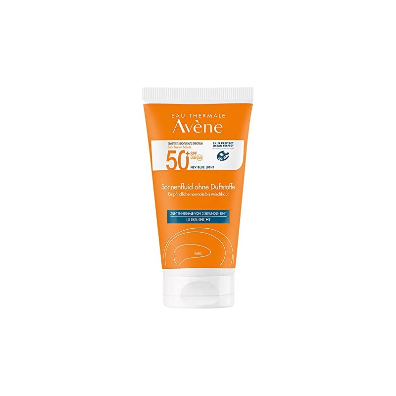 Avene Sun Fluid SPF 50+ Fragrance Free 50 ml