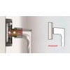 HOPPE Hamburg SecuForte + VarioFit Window Handle 90° 7 x