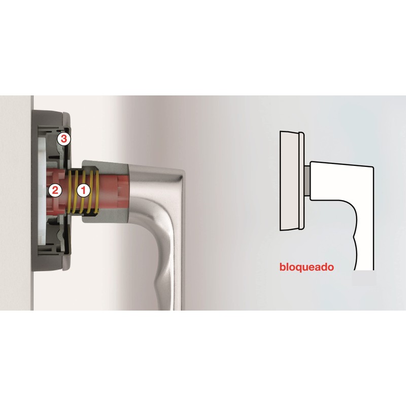 HOPPE Hamburg SecuForte + VarioFit Window Handle 90° 7 x