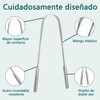 Raspador de Lengua de Acero Inoxidable 6 Piezas para Aliento