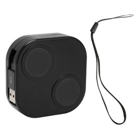 Retractable USB Fast Charging Cable 3 in 1 5A PD Multi USB Cord with Phone Holder IP Type C Micro USB Port 3.3ft