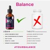 Balance Vitamin B12 Liquid Drops - High Strength 3000mcg -