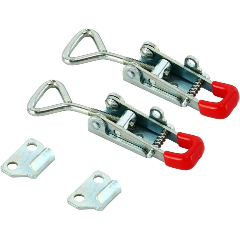DasMarine 10Pcs Heavy Duty Toggle Latch Catches Adjustable Lock Clamp