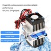 DIY Semiconductor Thermoelectric Cooler Peltier Refrigeration Water Cooling Device 120W