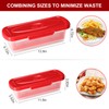 Batter Bowl with Lid, 2-Pack Fish Batter Shaker, Better Breader