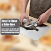 Dcsfadq SUS304 Stainless Steel Chopping Board Titanium Chopping Board Antibacterial