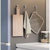 Homion Magnetic Hook, Stainless Steel, Rust Free, Includes Magnets, Vertical