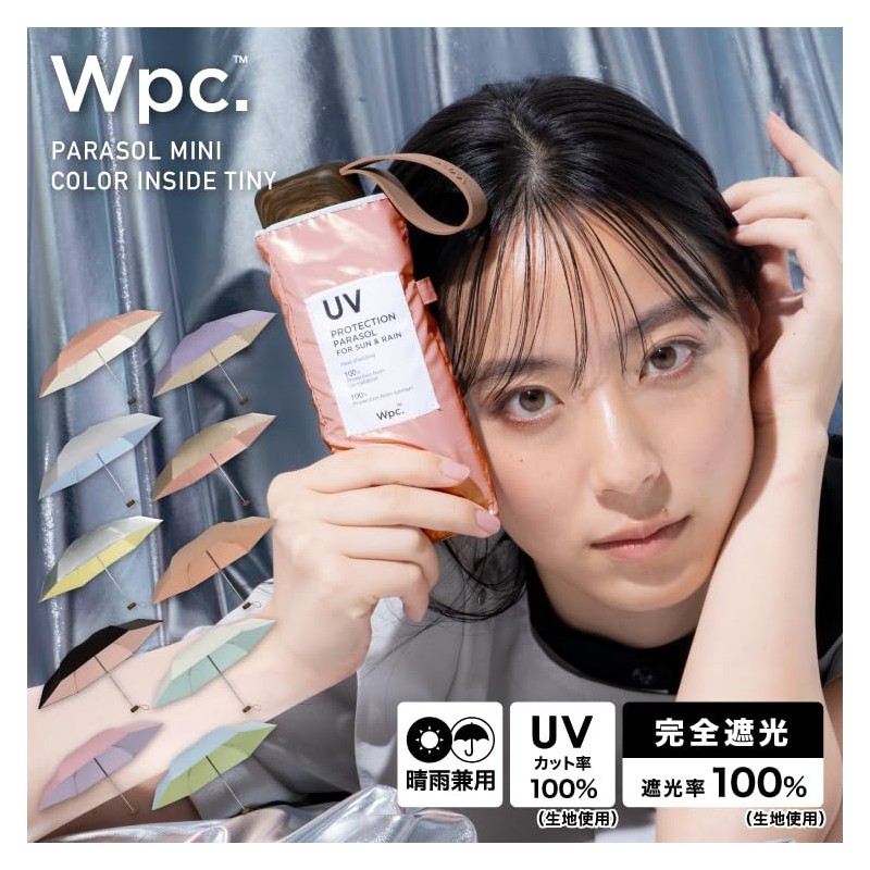 [2025] Wpc. Parasol 801-12973-102 Light Shielding Inside Color Tiny Pearl