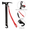 Tent Stakes Heavy Duty & Hammer Set,with 12in Tent Stake