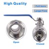 1 1/4in DN32 Thread Ball Valve 1000WOG Nominal Working Pressure