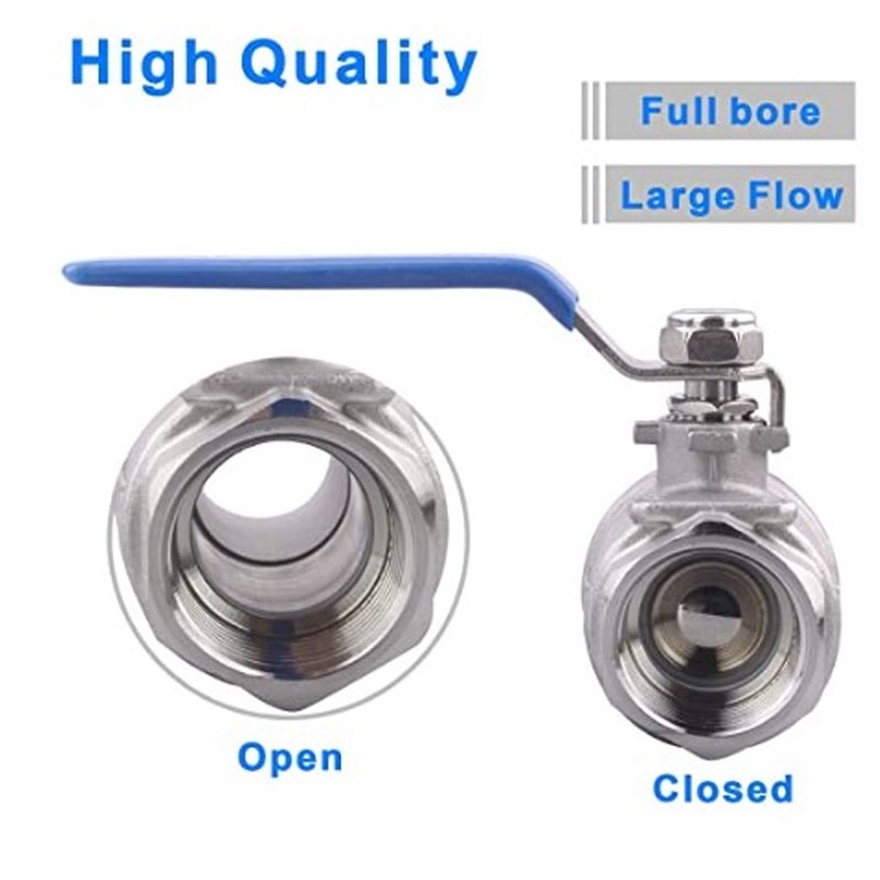 1 1/4in DN32 Thread Ball Valve 1000WOG Nominal Working Pressure