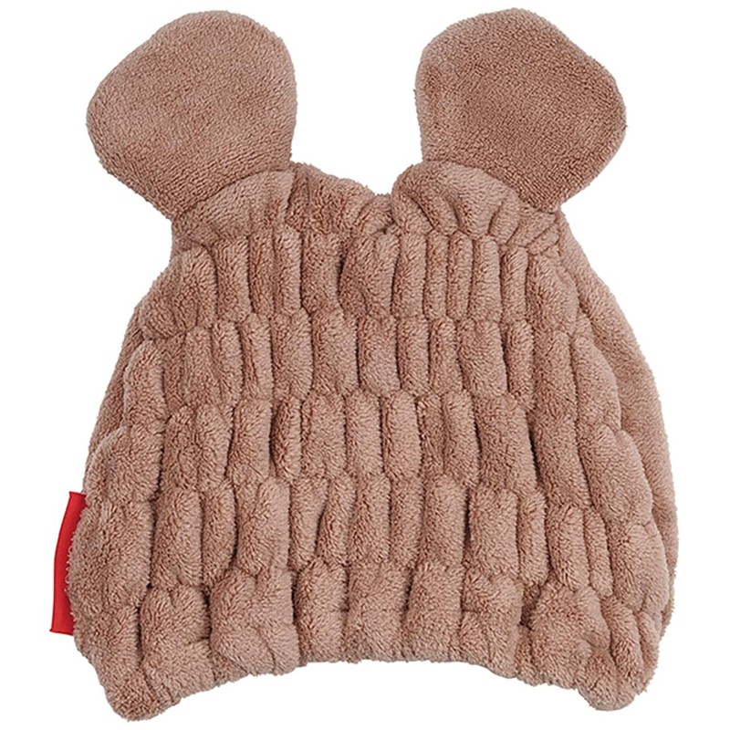 Skater TOC11-A Water Absorption Quick-Drying Animal Towel Cap, Bear's School,