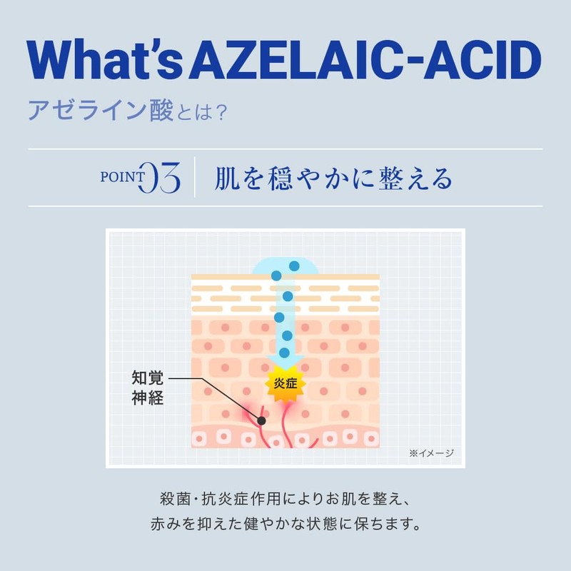 Raw Solution, Azelic Acid, 30% Blend, Highest Concentration in Japan,