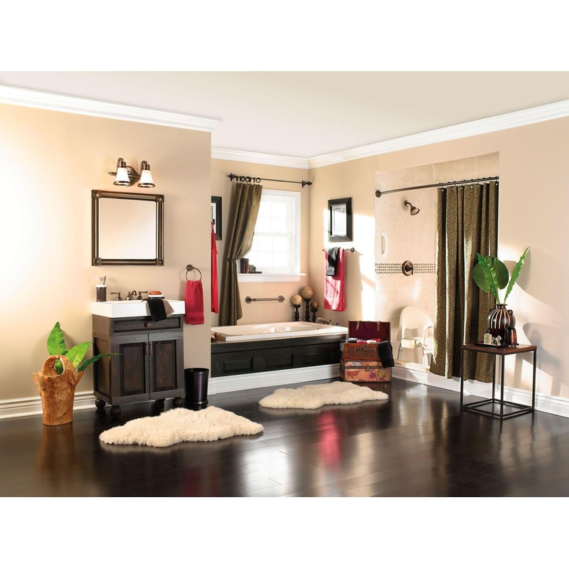 Moen DN6886ORB Sage Towel Ring, Oil Rubbed Bronze