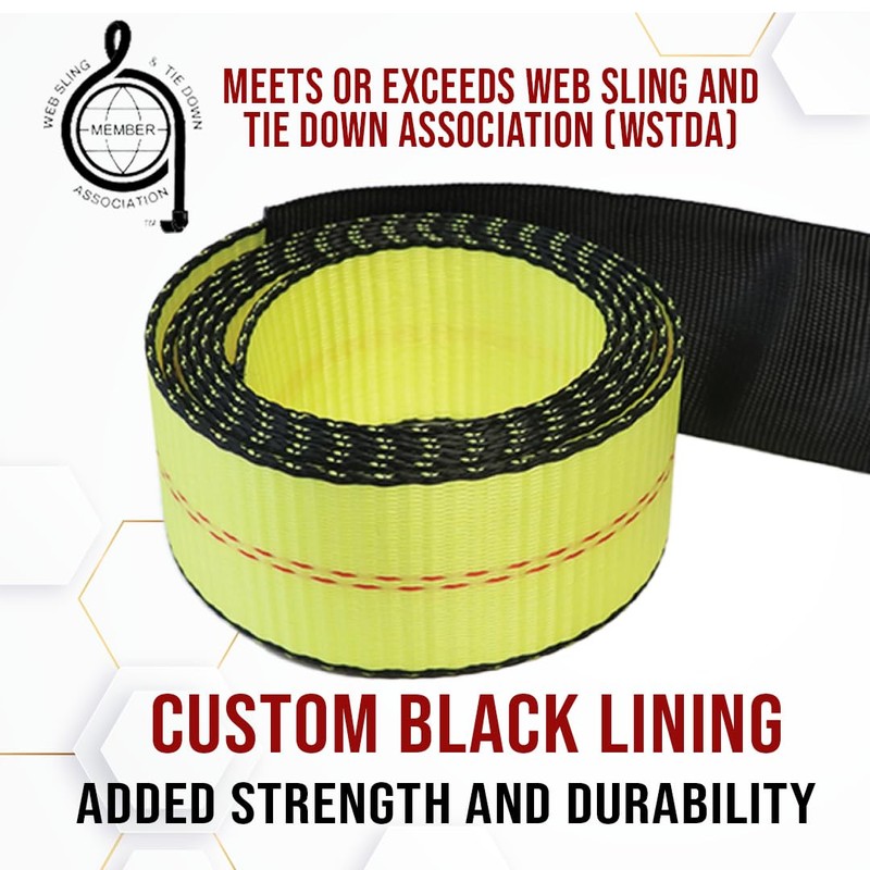 BoxerTool Pack 4-2”x 27’ Chain Ratchet Strap 3/8" Heavy Duty