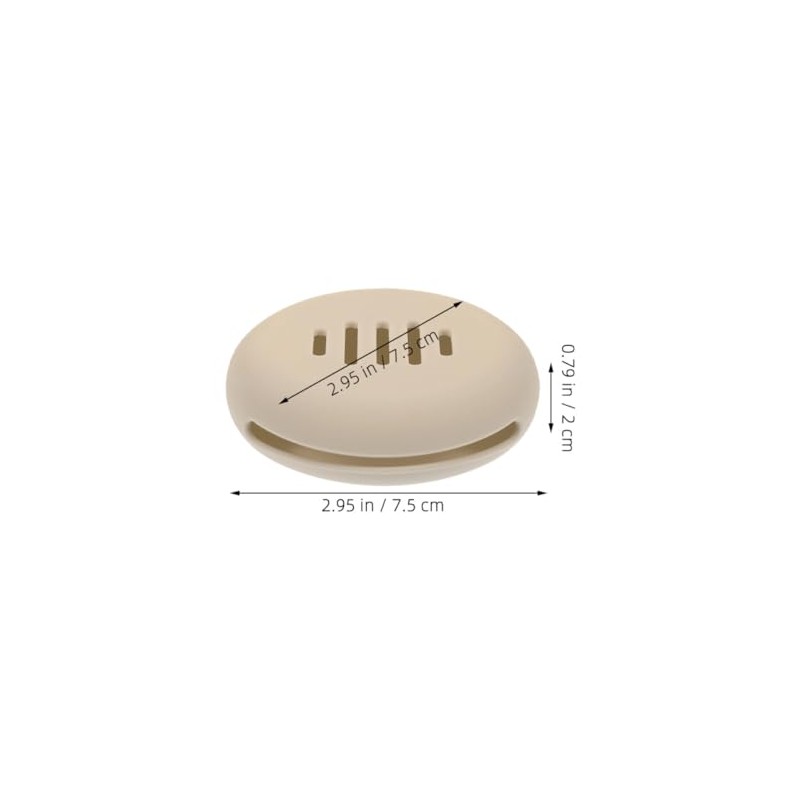 2 Piezas Estuche Portátil de Silicona Organizador Compacto y Resistente
