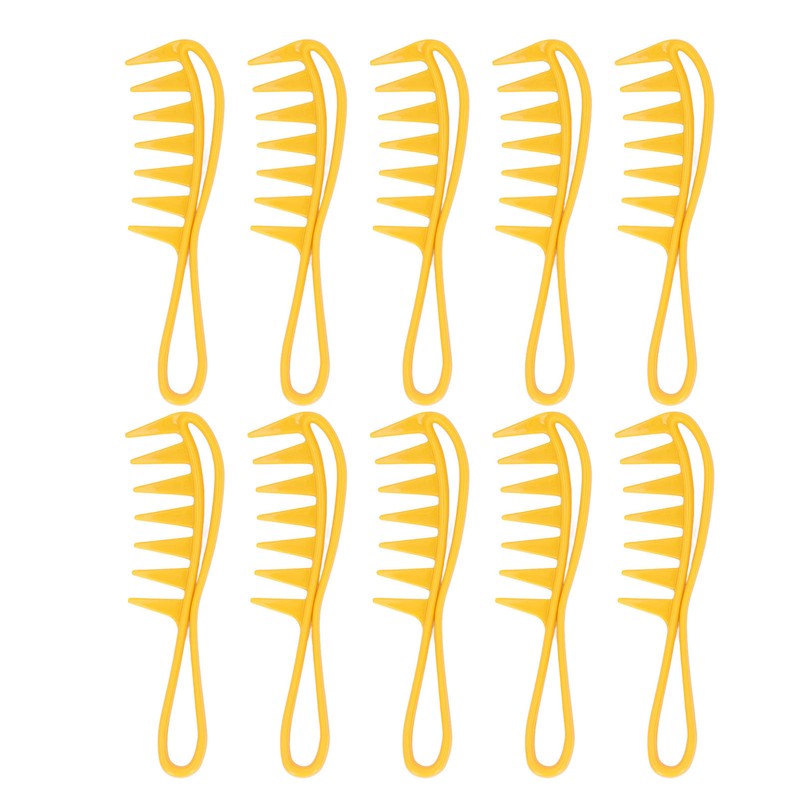 10pcs Wide Tooth Comb Large Texture Combs Wide Tooth Curl