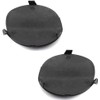 Front Bumper Right & Left Pair Blank Tow Towing Eye