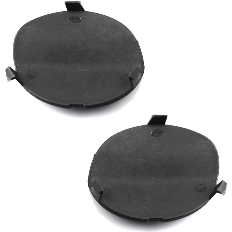 Front Bumper Right & Left Pair Blank Tow Towing Eye