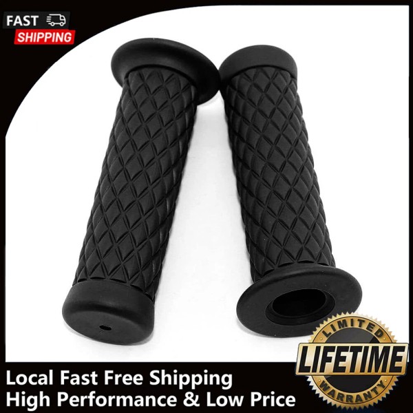 Gearzaar A Pair Motorcycle Hand Grips Bar End Handlebar Gel